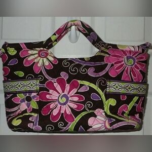 Vera Bradley Purple Punch Gabby Tote Bag